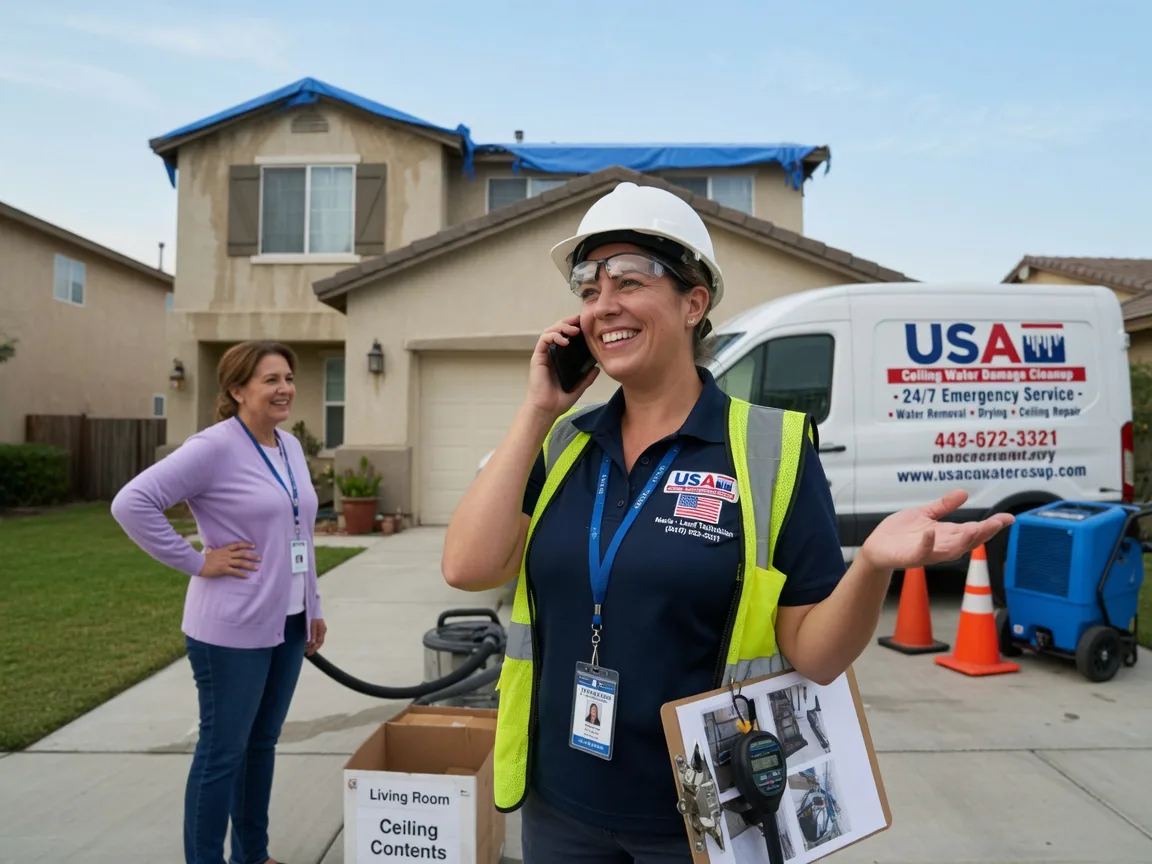 Ceiling Water Damage Restoration Eielson Afb, AK FAQs